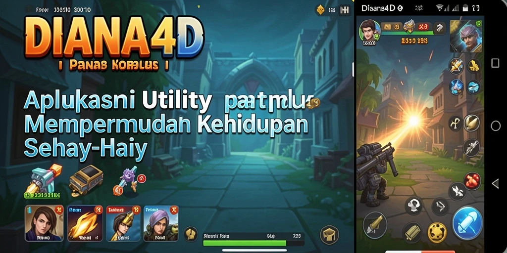 Tampilan antarmuka DIANA4D yang menarik dan mudah dipahami.