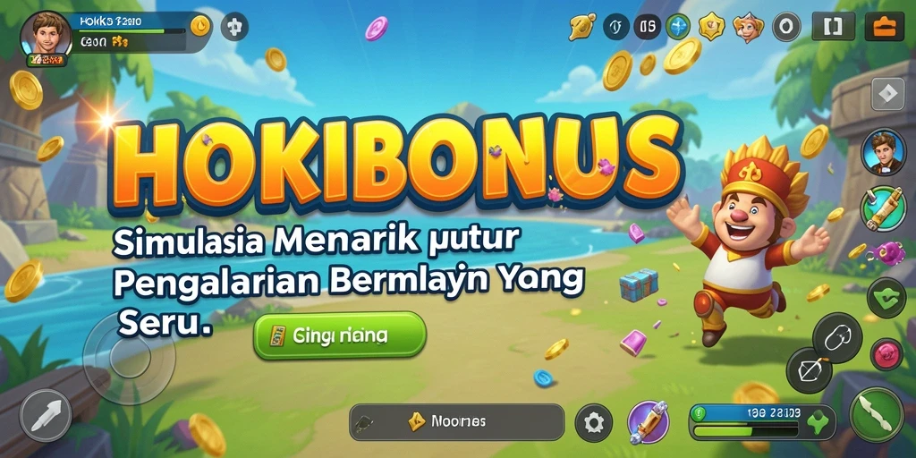 Tampilan gameplay HOKIBONUS yang dinamis dan interaktif.