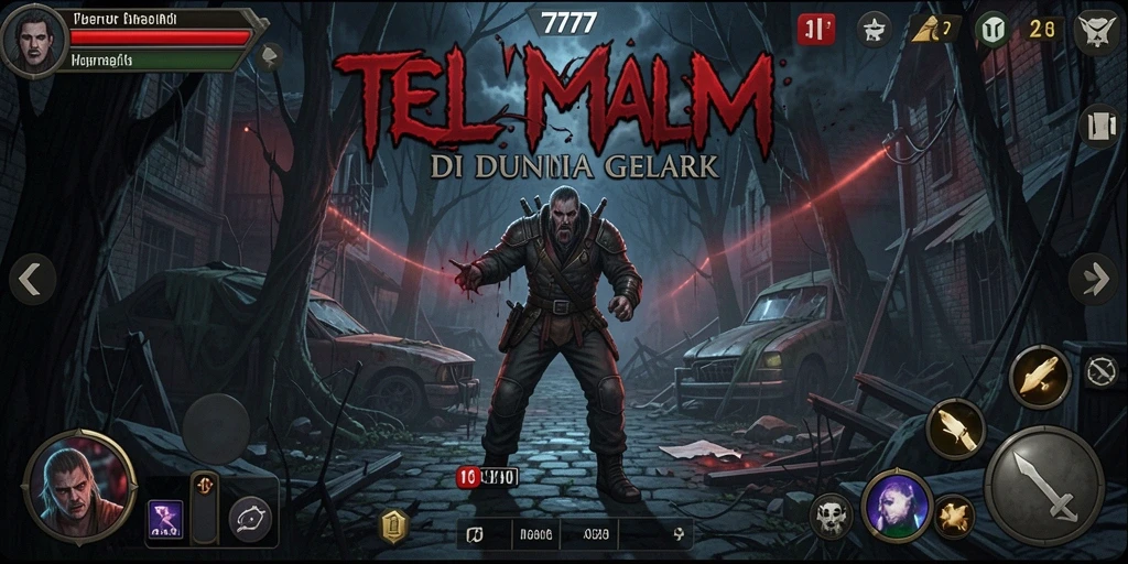 Tampilan menyeramkan dari gameplay JELAS777 yang mencekam.