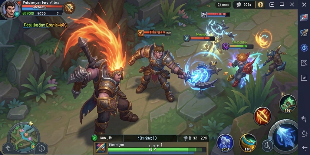 Gameplay seru ARPG MPO08 dengan petualangan epik.