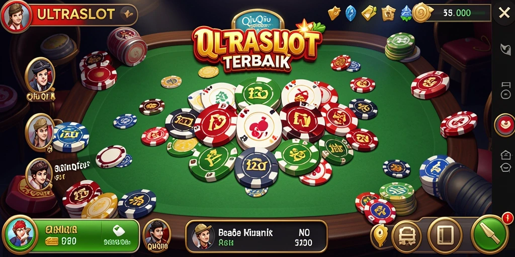 Gameplay seru dan menantang dalam ULTRASLOT QiuQiu.
